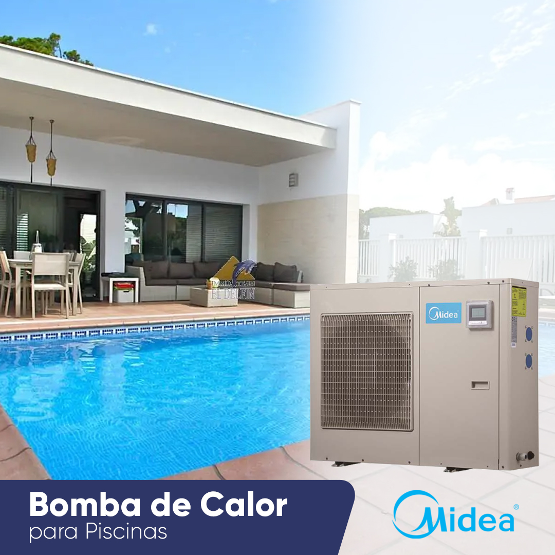 Bomba de calor para piscina LRSJ 14 KW cubre hasta 70 mts 3